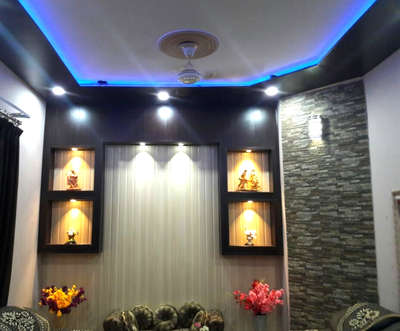 Ceiling, Lighting, Storage Designs by Interior Designer Sagar saini, Jaipur | Kolo