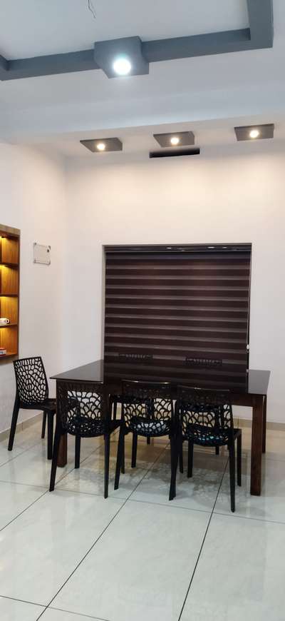 Dining, Furniture, Table, Lighting, Window Designs by Interior Designer Ratheesh Balan, Thrissur | Kolo