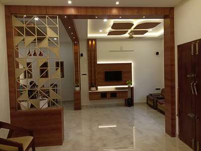 Furniture, Lighting, Living, Ceiling, Storage Designs by Flooring Shaju chirayath, Thrissur | Kolo