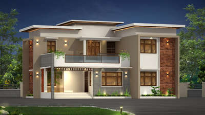 Exterior Designs by Civil Engineer jincy Adarsh k, Kannur | Kolo