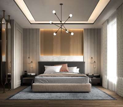Furniture, Ceiling, Bedroom, Lighting, Storage Designs by Architect Er Manoj Bhati, Jaipur | Kolo