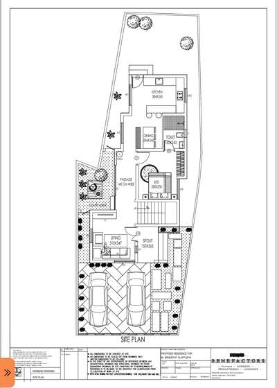 Plans Designs by Architect BENEFACTORS STUDIO, Kannur | Kolo