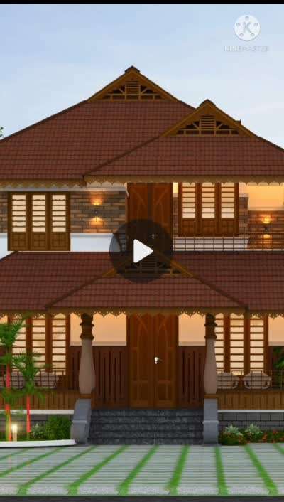 traditional kerala houses elevation