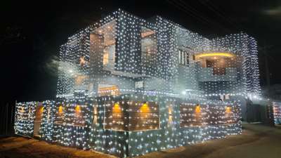Exterior, Lighting Designs by Civil Engineer dreamteck  builders , Palakkad | Kolo