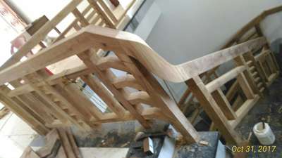 Staircase Designs by Carpenter Shibu Nalupurakkal, Kozhikode | Kolo
