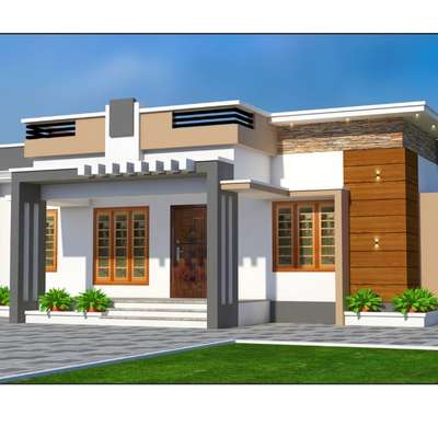 Exterior Designs by Civil Engineer manilal asok, Kollam | Kolo