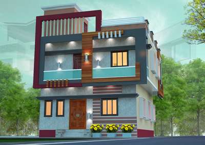 Exterior, Lighting Designs by Contractor ADS  Swami, Rewari | Kolo
