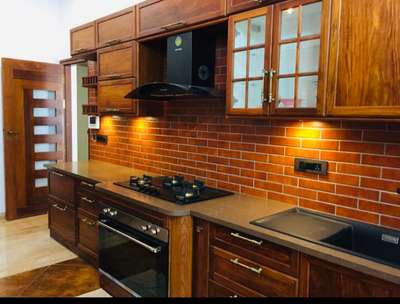 Lighting, Kitchen, Storage Designs by Interior Designer Abdul Razeef, Kozhikode | Kolo