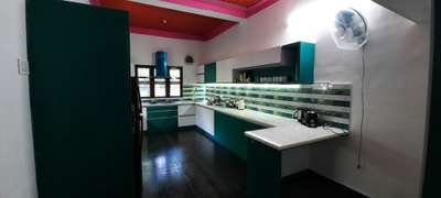 Kitchen, Storage, Window Designs by Contractor Vipi N, Kannur | Kolo