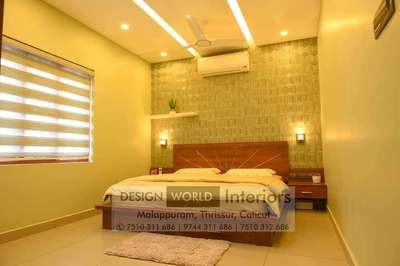 Furniture, Bedroom, Lighting, Storage Designs by Architect Design World Interiors, Kozhikode | Kolo