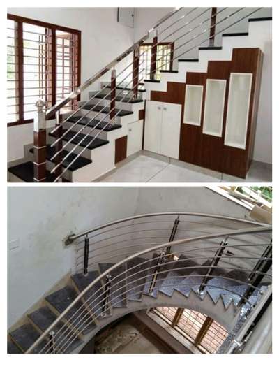 Staircase Designs by Service Provider SHOJAN INDO ROOF, Ernakulam | Kolo