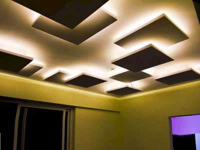 Ceiling, Lighting Designs by Electric Works Shashank Wagh, Indore | Kolo