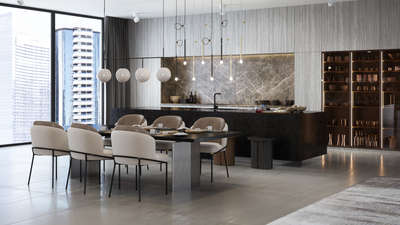 Dining, Furniture, Table, Kitchen, Storage Designs by Service Provider Dizajnox Design Dreams, Indore | Kolo