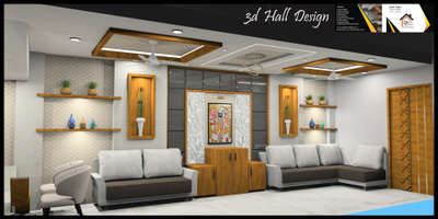 Ceiling, Lighting, Living, Furniture, Storage Designs by Interior Designer sahil khan 9111443322, Indore | Kolo