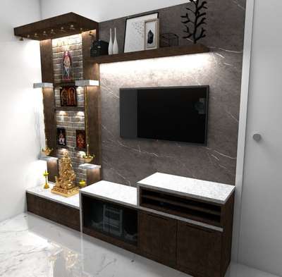 Living, Lighting, Storage Designs by Interior Designer ER Gaurav Arya, Ghaziabad | Kolo
