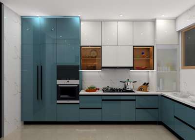 Kitchen, Lighting, Storage Designs by 3D & CAD Shahrukh Khan, Delhi | Kolo