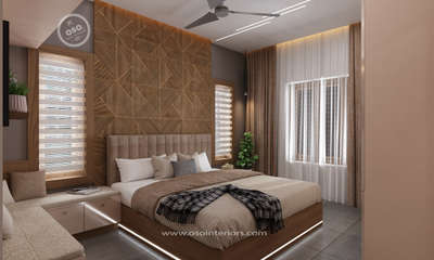 Furniture, Storage, Bedroom, Wall, Window Designs by Interior Designer OSO   Home Interiors , Pathanamthitta | Kolo
