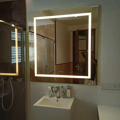 Lighting, Bathroom Designs by Interior Designer jithesh ak glassidon , Kozhikode | Kolo