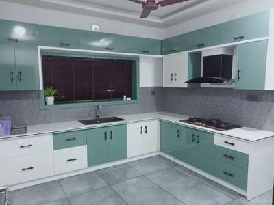 Kitchen Designs by Painting Works Syam Lal rainbow painting service, Alappuzha | Kolo