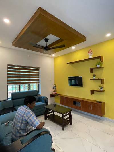 Ceiling, Living, Lighting, Storage Designs by Civil Engineer Dinesh  v, Alappuzha | Kolo