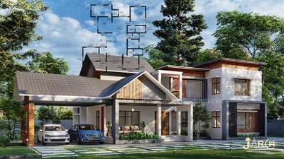 Exterior, Plans Designs by Architect jismal Architectural Designer, Malappuram | Kolo