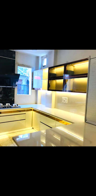 Lighting, Kitchen, Storage Designs by Contractor 9D Interiors, Delhi | Kolo