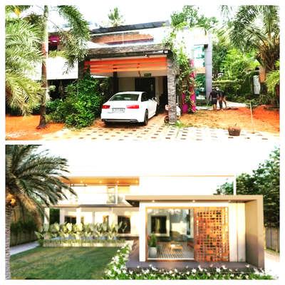 Exterior Designs by Architect Shyni S, Kollam | Kolo