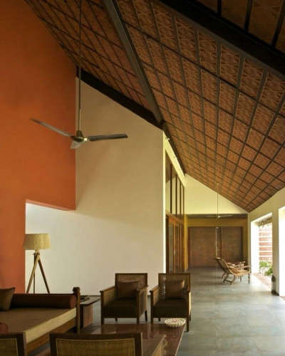 Table, Furniture, Living, Ceiling Designs by Interior Designer MAPLE HOMES, Kasaragod | Kolo
