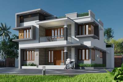 Exterior Designs by Contractor SAJIR Saaji, Kannur | Kolo