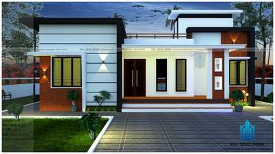 Exterior Designs by Civil Engineer Murshid  jr, Malappuram | Kolo