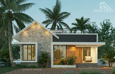Exterior Designs by Civil Engineer KP Builders  and developers, Malappuram | Kolo