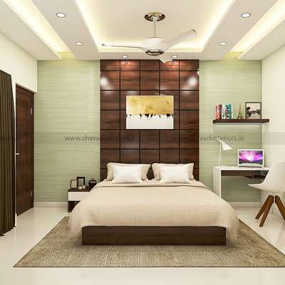 Bedroom, Furniture, Lighting, Ceiling, Storage Designs by Interior Designer Chavadi  Interiors, Kasaragod | Kolo