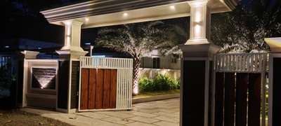Exterior, Outdoor Designs by Contractor Binu Balan, Ernakulam | Kolo