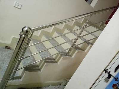 Staircase Designs by Fabrication & Welding Mukesh Chauhan , Indore | Kolo