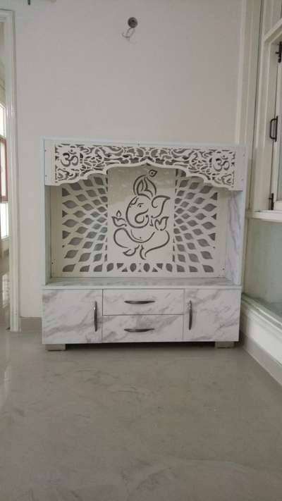 Prayer Room, Storage Designs by Carpenter abdul hasan saifi, Delhi | Kolo