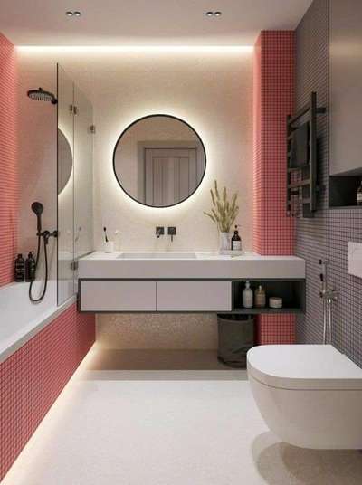 Lighting, Bathroom Designs by Carpenter DHANESH DHANU, Palakkad | Kolo