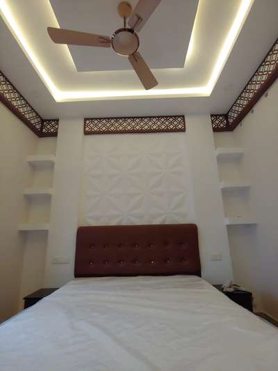 Furniture, Bedroom, Storage, Ceiling, Wall Designs by Interior Designer Leon Fernandez J, Thiruvananthapuram | Kolo