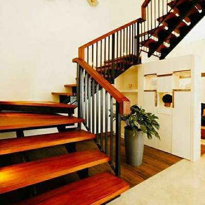 Staircase Designs by Fabrication & Welding Thaju Dheen, Malappuram | Kolo