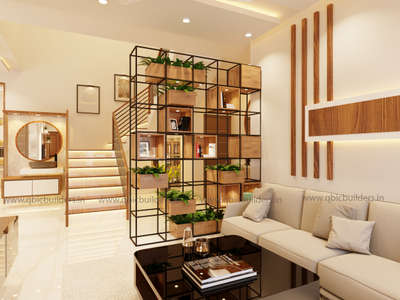 Furniture, Lighting, Living Designs by Interior Designer QBIC BUILDERS  INTERIOR Anuraj p, Ernakulam | Kolo