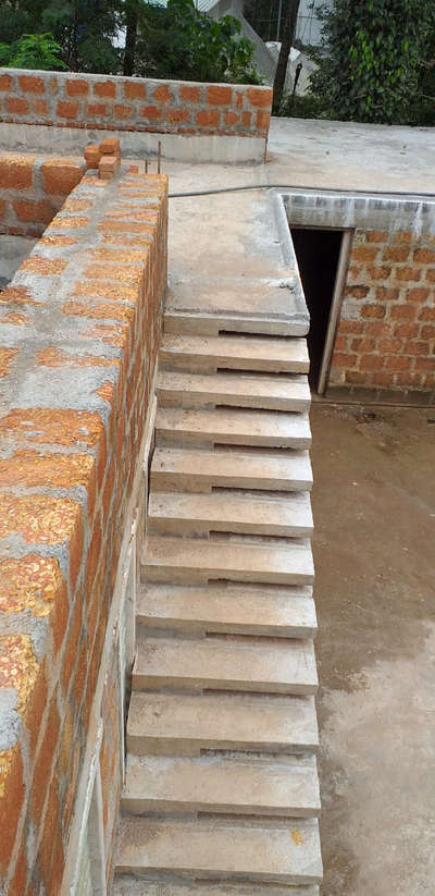 Staircase Designs by Contractor Pradeep  K vellappillil, Ernakulam | Kolo
