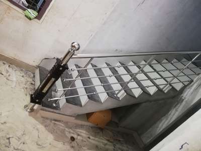 Staircase Designs by Fabrication & Welding Vishnu Vk  Vishnu , Kottayam | Kolo