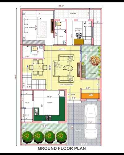 Plans Designs by Civil Engineer yogesh  surage , Indore | Kolo