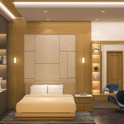 Furniture, Lighting, Storage, Bedroom Designs by Civil Engineer villa visit design studio, Meerut | Kolo