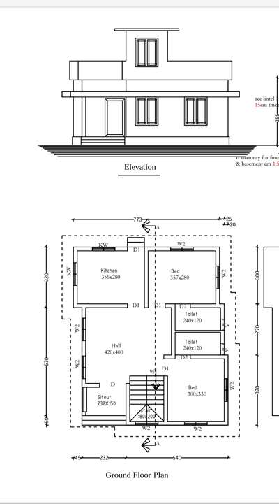 Plans Designs by Service Provider sajad PM, Kozhikode | Kolo