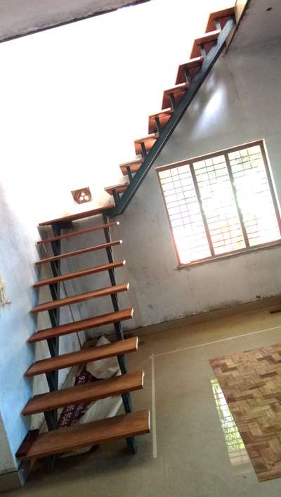 Staircase Designs by Carpenter Babu kp Babu kp, Malappuram | Kolo