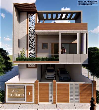 Exterior Designs by Architect deepak sharma, Faridabad | Kolo