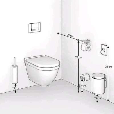 Plans, Bathroom Designs by Interior Designer haris v p haris payyanur, Kannur | Kolo