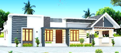 Exterior Designs by Contractor L And  N CONSULTANCY  CONSTRUCTION, Pathanamthitta | Kolo