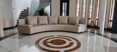 Flooring, Living, Furniture, Staircase Designs by Contractor Mufeed Mohamed, Thrissur | Kolo