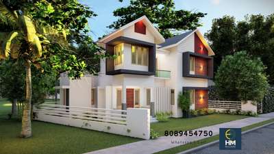 Exterior Designs by Civil Engineer Kerala Dream Homez, Kozhikode | Kolo